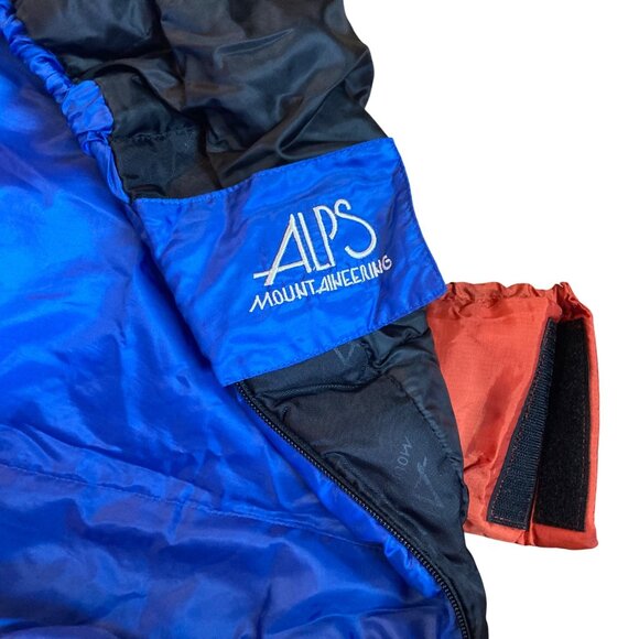 Alps Mountaineering Mummy Sleeping Bag Lightweight Insulated Camping Gear 80x32" - Picture 4 of 9